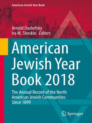 cover image of American Jewish Year Book 2018
